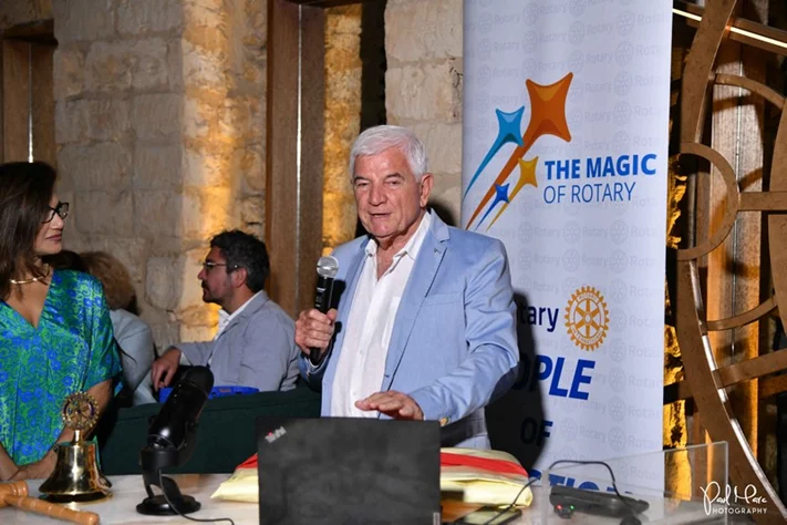 Rodolphe Melki: President of the Rotary Club of Beirut Cedars